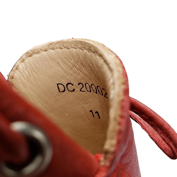 Driver Club USA | NIB Nantucket 2 Red Everest Preppy Leather Loafers Girl's 11 - Picture 12 of 14